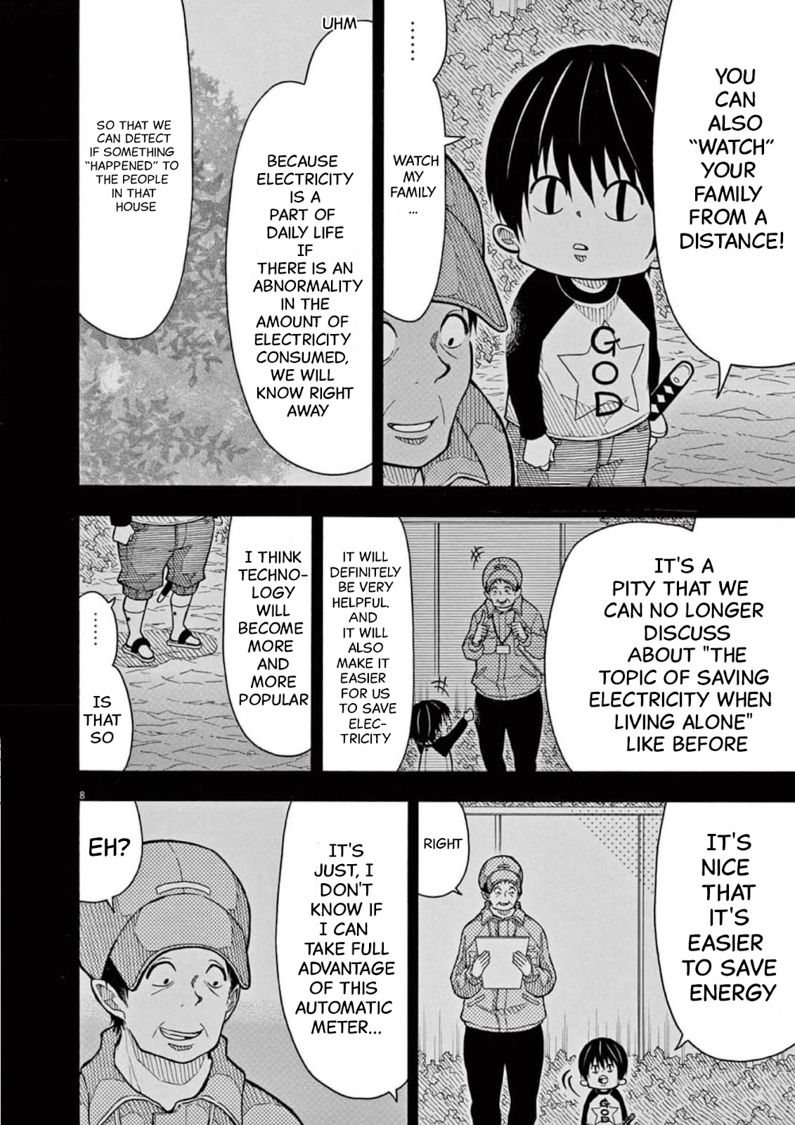 Kotaro Lives Alone, Chapter 143 image 008